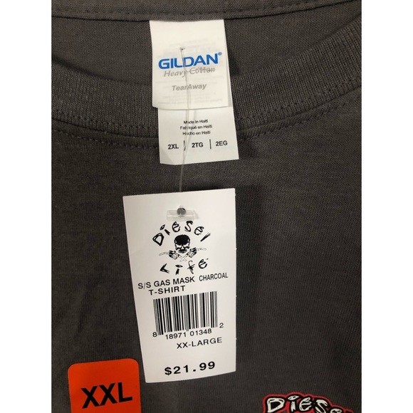 🌟NEW🌟 Diesel Life Men’s turbo gas mask tee - Picture 5 of 5